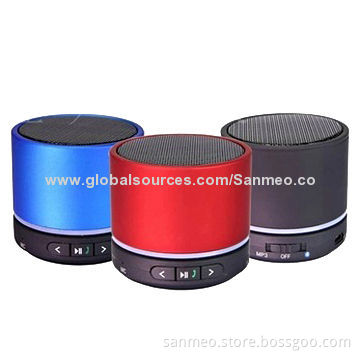 Mini Bluetooth Speakers, Hi-Fi Music Player, Mic for iPhone 5/MP4/MP3/Tablet PC, Handsfree Calling
